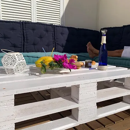 Blue Wave: Agradable Casa Con Fragancias A Mar. 度假居 蓬达德尔伊达尔戈